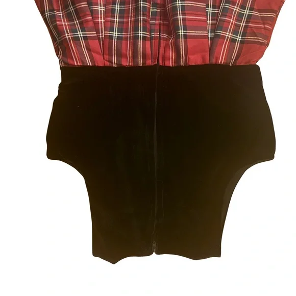 Children’s Place Checkered Gathered Dress Size 14 NWOT - Picture 3 of 8